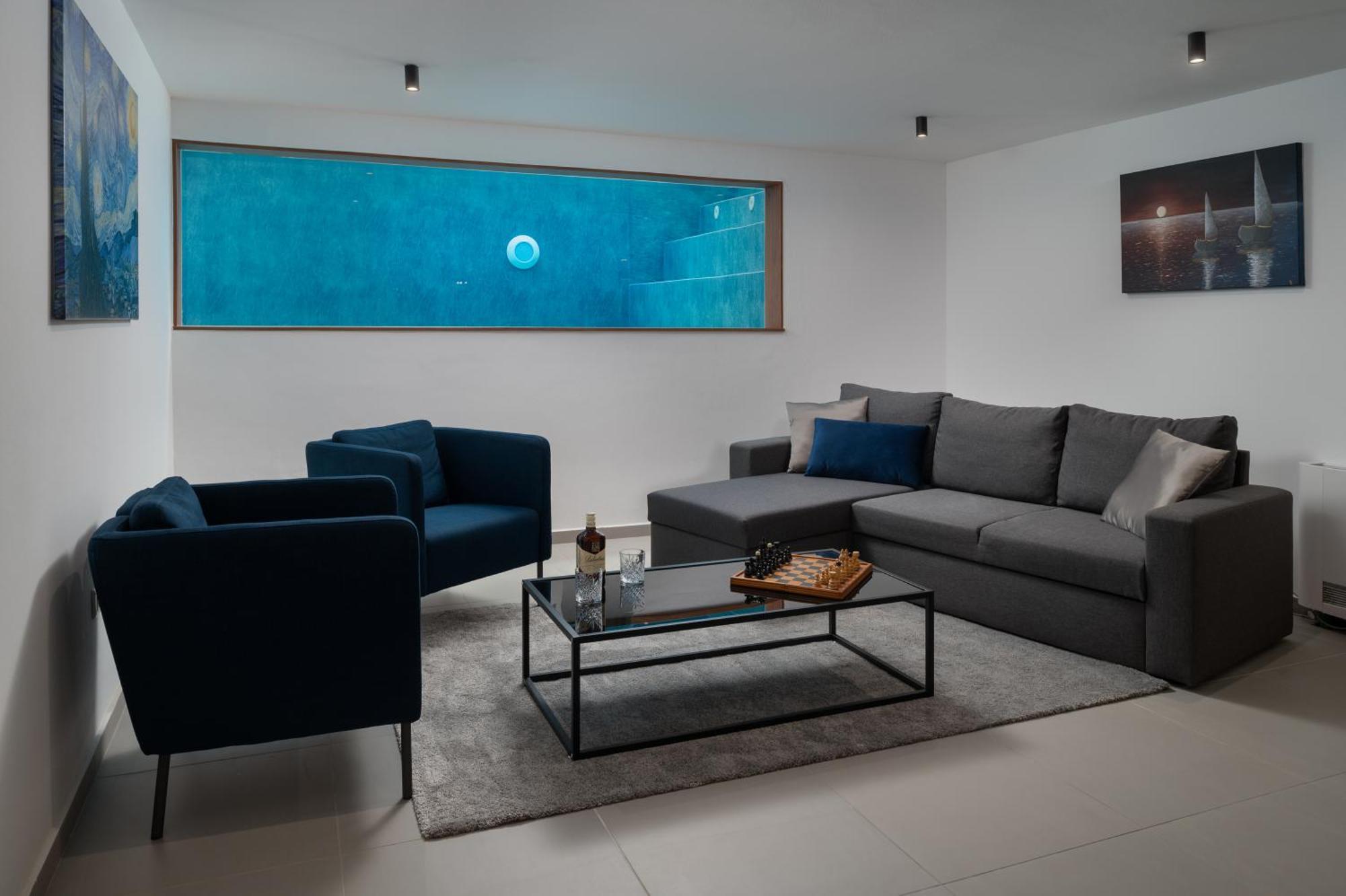 Villa Roca With Heated Pool And Sauna Привлака Экстерьер фото